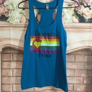 GUC Colorado Pride Racerback T-Shirt Sz. M